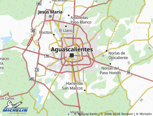 Mapa MICHELIN Virreyes - ViaMichelin