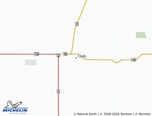 MICHELIN Clyde map - ViaMichelin