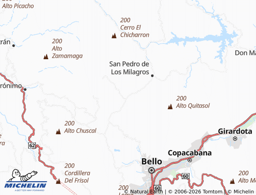 Mapa MICHELIN El Tambo - ViaMichelin