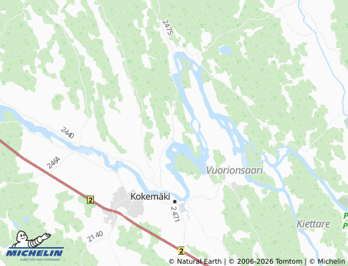 Carte MICHELIN Kakkulainen - ViaMichelin