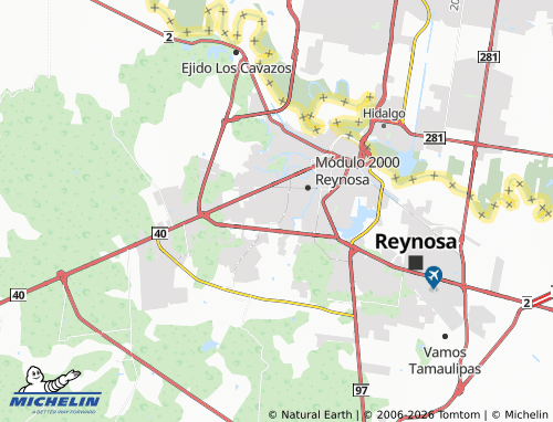Mappa MICHELIN Rinconada las Fuentes - ViaMichelin