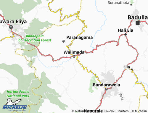 Mappa MICHELIN Welimada - ViaMichelin