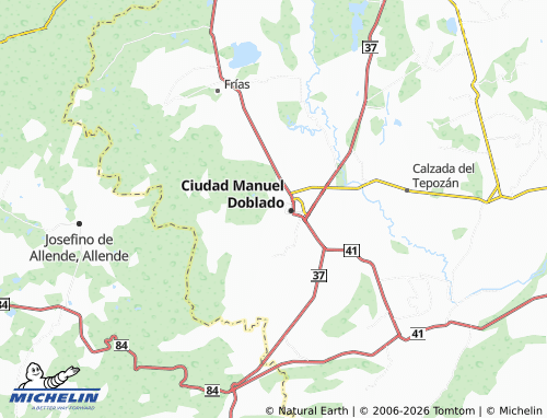 Mapa MICHELIN Ejido - ViaMichelin