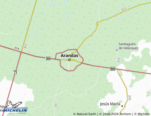 Mapa MICHELIN Los Llanitos - ViaMichelin