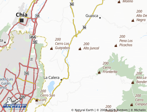 Carte MICHELIN San Cayetano - ViaMichelin