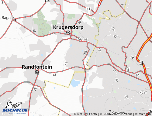MICHELIN Doctor Masibilanga map - ViaMichelin