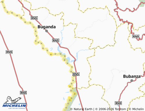MICHELIN Ndava map - ViaMichelin