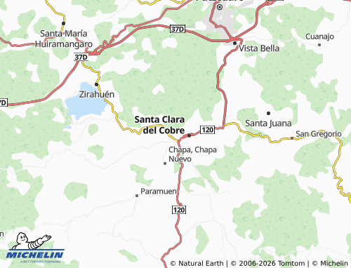 Mappa MICHELIN Los Manzanillos - ViaMichelin