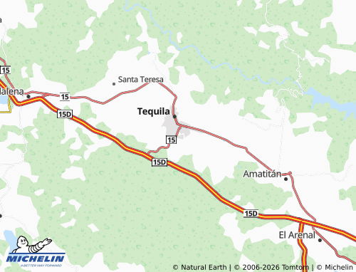 MICHELIN El Guamúchil map - ViaMichelin