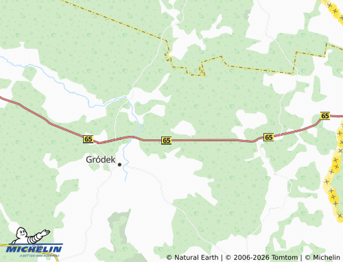 MICHELIN-Landkarte Grzybowce - ViaMichelin