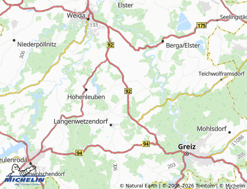 MICHELIN Kühdorf map - ViaMichelin