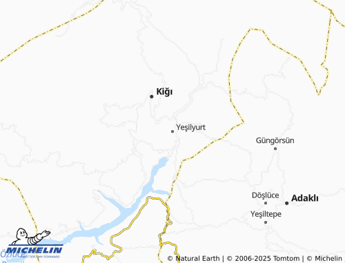 MICHELIN Yeşilyurt map - ViaMichelin