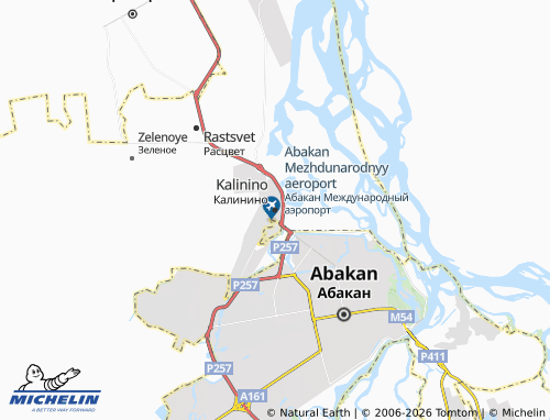 MICHELIN-Landkarte Kalinino - ViaMichelin