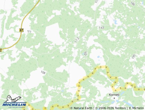 Mapa MICHELIN Listaku - ViaMichelin