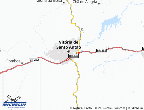 Carte MICHELIN Lídia Queiroz - ViaMichelin
