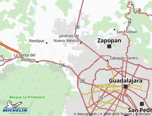 Mappa MICHELIN Olivos Residencial - ViaMichelin