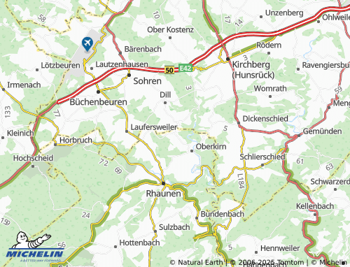 MICHELIN-Landkarte Schwerbach - ViaMichelin