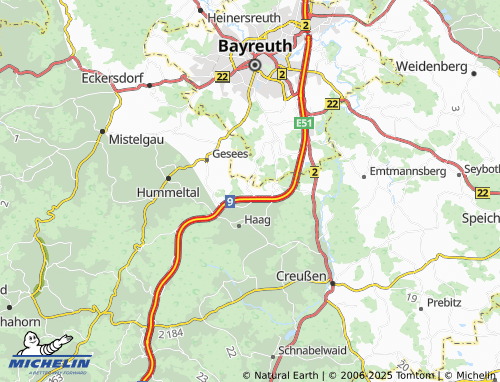 Mappa MICHELIN Obernschreez - ViaMichelin