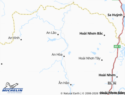 MICHELIN-Landkarte An Tân - ViaMichelin