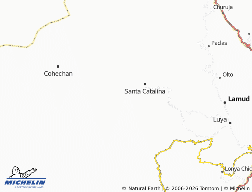 MICHELIN Luya Viejo map - ViaMichelin