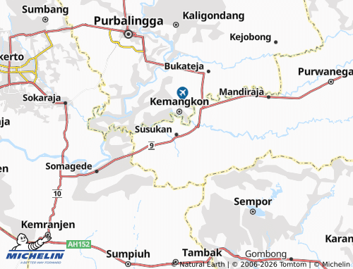 Carte MICHELIN Susukan - ViaMichelin