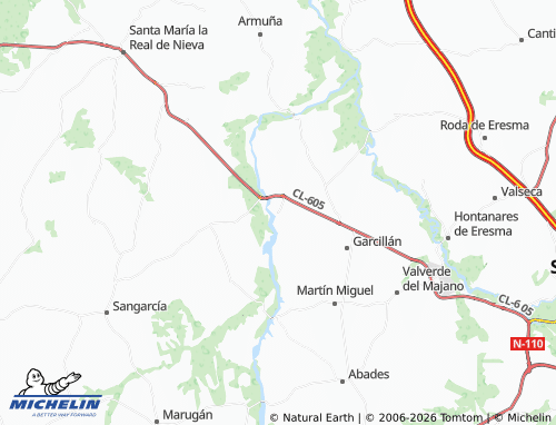 MICHELIN Anaya map - ViaMichelin