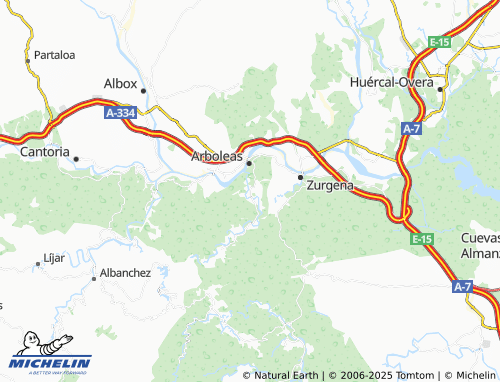 MICHELIN Los Carrascos map - ViaMichelin