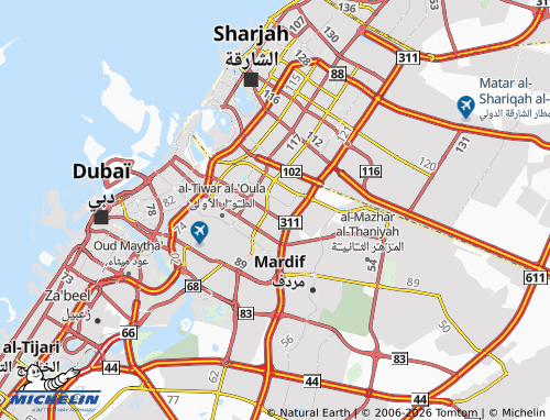 Carte MICHELIN Muhaysinah al-Thalithah - ViaMichelin