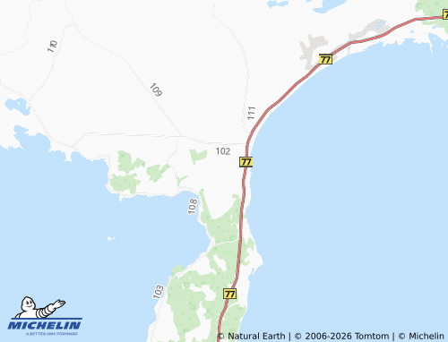 Mapa MICHELIN Üüdibe - ViaMichelin