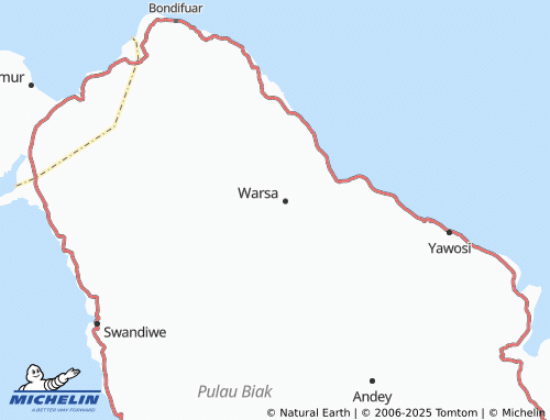 MICHELIN Inswanbesi map - ViaMichelin