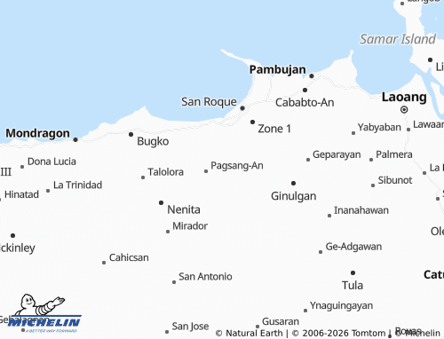 Mappa MICHELIN Ginagdanan - ViaMichelin