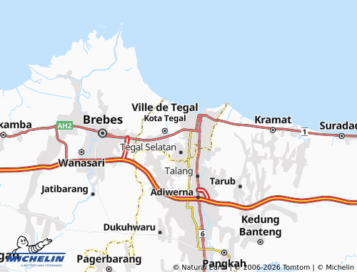 Mapa MICHELIN Pesurungan Kidul - ViaMichelin