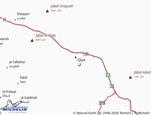 Carte MICHELIN Qiya - ViaMichelin