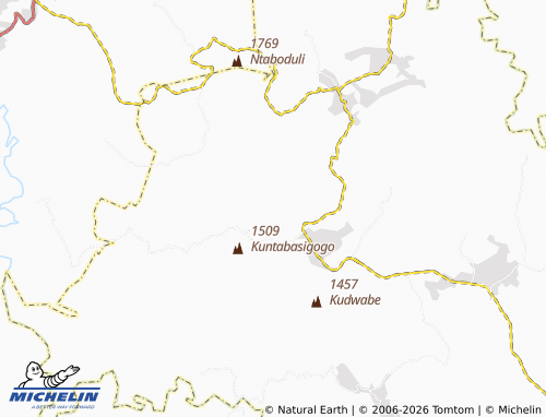 MICHELIN-Landkarte Ntlotshe - ViaMichelin