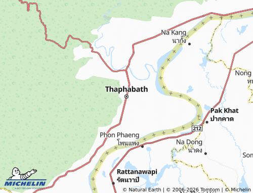 Mapa MICHELIN Thaphabath - ViaMichelin