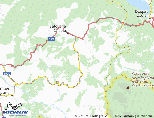 MICHELIN Fargovo map - ViaMichelin