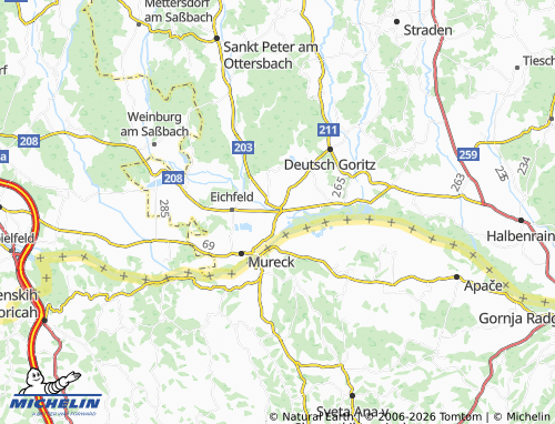 MICHELIN Gosdorf map - ViaMichelin