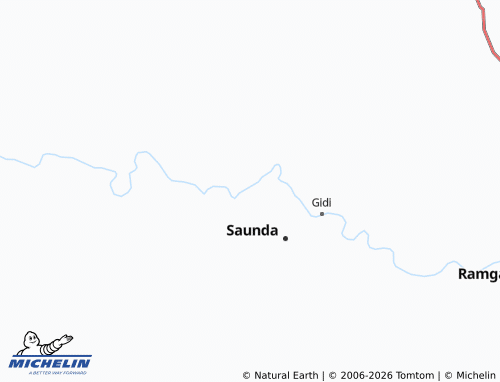 MICHELIN Pindra map - ViaMichelin