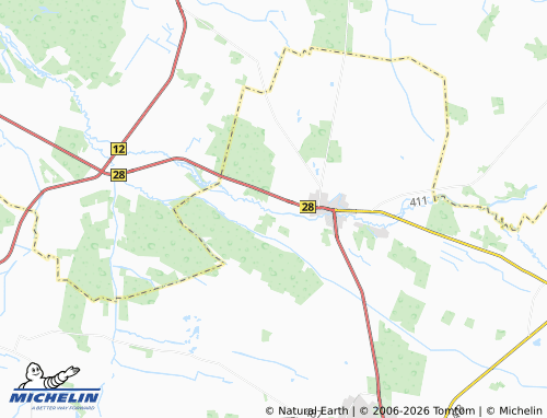 Mapa MICHELIN Skovsende - ViaMichelin