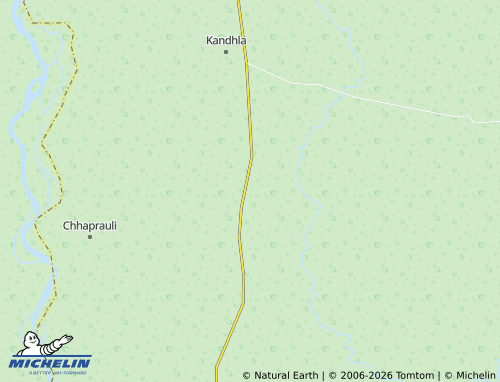 MICHELIN-Landkarte Kakripur - ViaMichelin