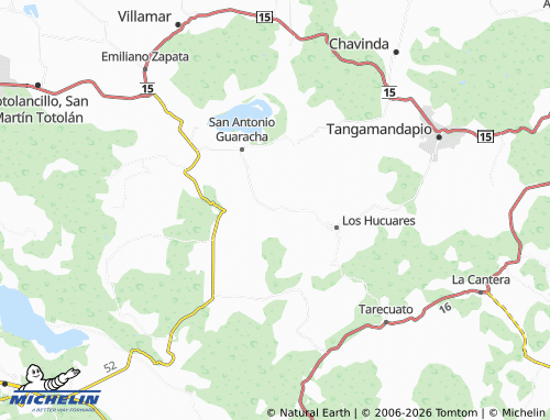 Mapa MICHELIN Las Estacas - ViaMichelin