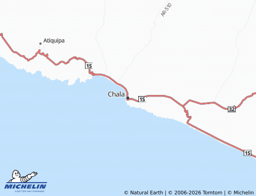 Mappa MICHELIN Chala - ViaMichelin