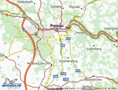 MICHELIN Unedt map - ViaMichelin