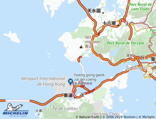 Kaart MICHELIN mong hau shek - ViaMichelin