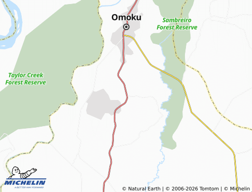 MICHELIN-Landkarte Ogbogwu - ViaMichelin