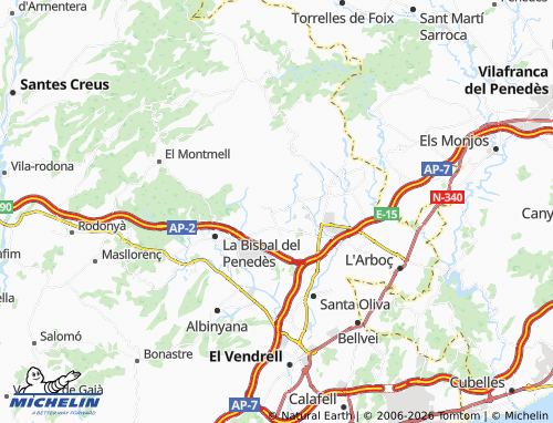 MICHELIN-Landkarte La Torregassa - ViaMichelin