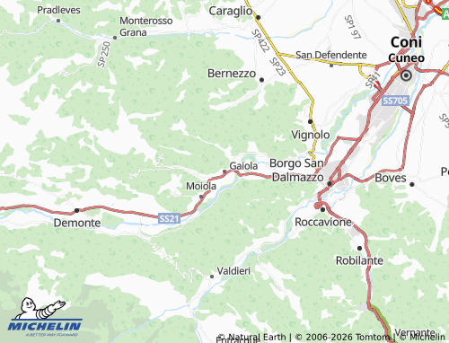 Mapa MICHELIN Gaiola - ViaMichelin