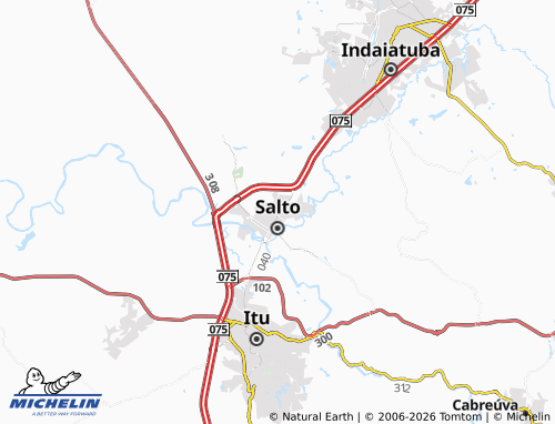 Mapa MICHELIN Vila Roma - ViaMichelin