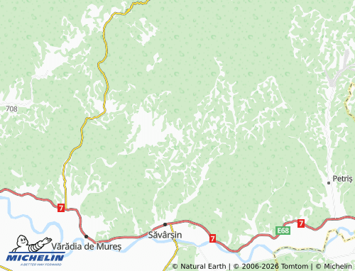 Mappa MICHELIN Pârnești - ViaMichelin