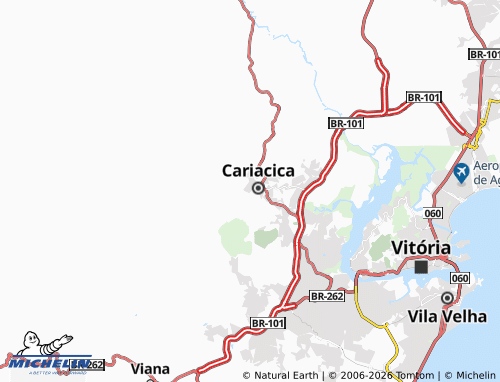 Mapa MICHELIN Campina Verde - ViaMichelin